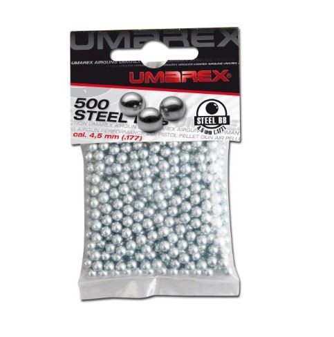 500 Qty 0.38 Inch Steel Shot Slingshot Ammo Balls